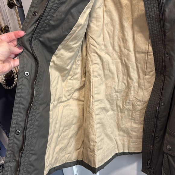 Coach Waxed Belt Hack Utility Jacket Leather Details - Picture 13 of 16